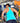 TANK TOP 1ST - TURQUOISE BIUE